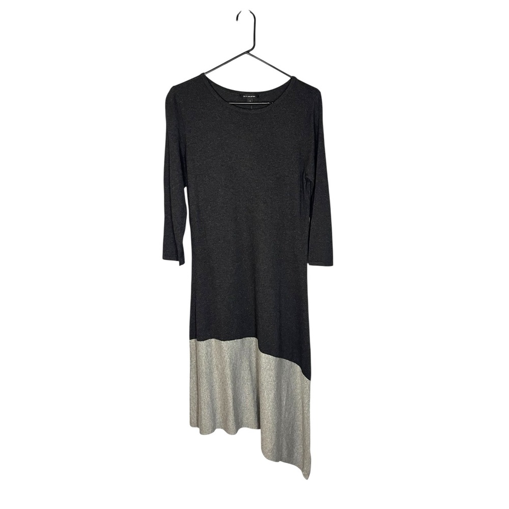 H by Halston NWOT Women's Knit Pencil Wool Blend‎ Dress S Asymmetrical